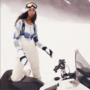 NWT HOLDEN SADIE BIB OVERALLS JUMPSUIT SNOW PANTS LARGE